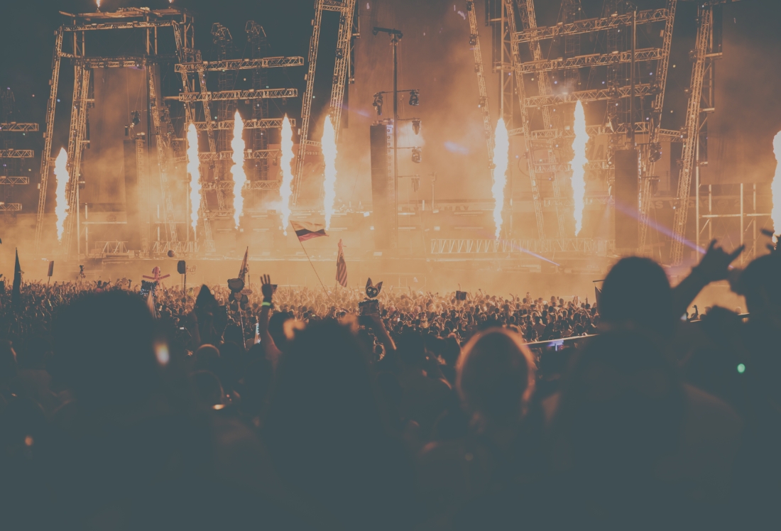 Crowd at a concert